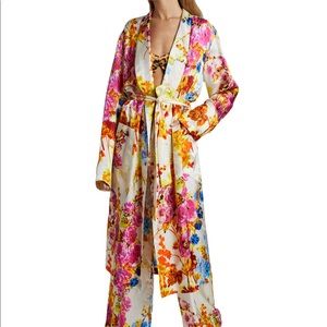 Dries Van Noten Charly Floral Tie-Front Wrap Dress